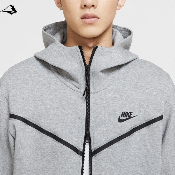 Кофта мужская Nike Tech Fleece Hoodie, серый, M CU4489-063 фото