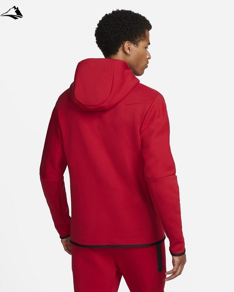 Кофта мужская Nike Sportswear Tech Fleece Hoodie, красный, M CU4489-687 фото