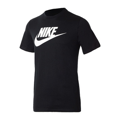 Футболка чоловіча Nike M Nsw Tee Icon Futura, чорний, L AR5004-010 фото