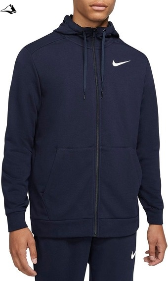 Кофта мужская Nike Men's Dri-Fit Full-Zip, черный, M CZ6376-451 фото