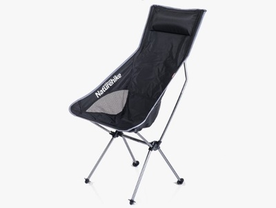 Кресло складное Naturehike Backrest Folding Chair NH17Y010-L Bright silver VG6927595716953 фото
