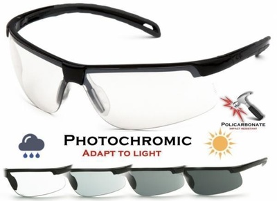 Очки фотохромные (защитные) Фотохромные прозрачные Pyramex Ever-Lite Photochromatic (clear) 2ЕВ24-10 фото