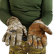 Тактичні зимові рукавиці Softshell, піксель, S 1603 фото 5