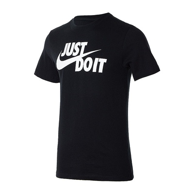 Футболка чоловіча Nike M Nsw Tee Just Do It Swoosh, чорний, L AR5006-011 фото