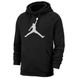 Кофта мужская Jordan Mens Air Jordan Jumpman Classic Fleece Hoodie, черный, M DA6801-010 фото 2