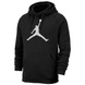 Кофта мужская Jordan Mens Air Jordan Jumpman Classic Fleece Hoodie, черный, M DA6801-010 фото 1