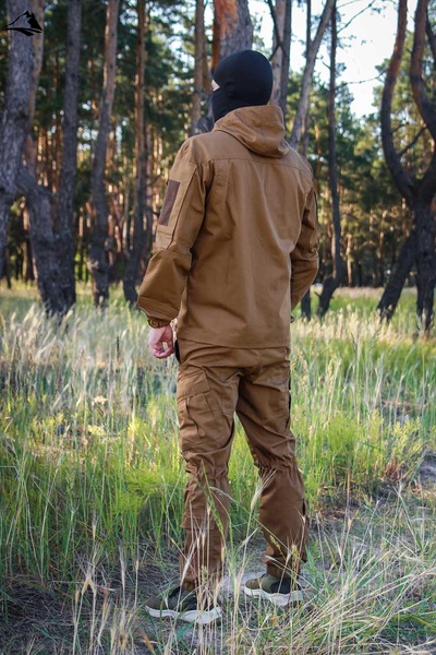 Тактическая куртка с капюшоном Рип-стоп, XS, Койот FS1382760 фото