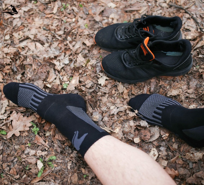 Шкарпетки трекінгові “Trekking Uno High”, чорний, 38-40 2000411529 фото