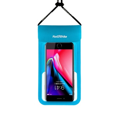 Гермочохол для смартфона Naturehike CB02 IPX8 6 inch NH18S002-D Blue VG6927595725849 фото