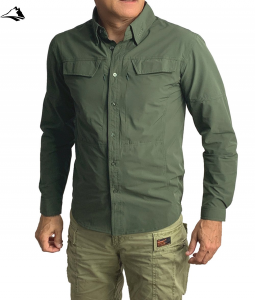 Рубашка Texar Tactical Shirt, оливковый, S SS28677-s фото
