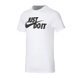 Мужская футболка Nike M Nsw Tee Just Do It Swoosh, белый, L AR5006-100 фото 1