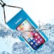 Гермочехол для смартфона Naturehike CB02 IPX8 6 inch NH18S002-D Blue VG6927595725849 фото 7