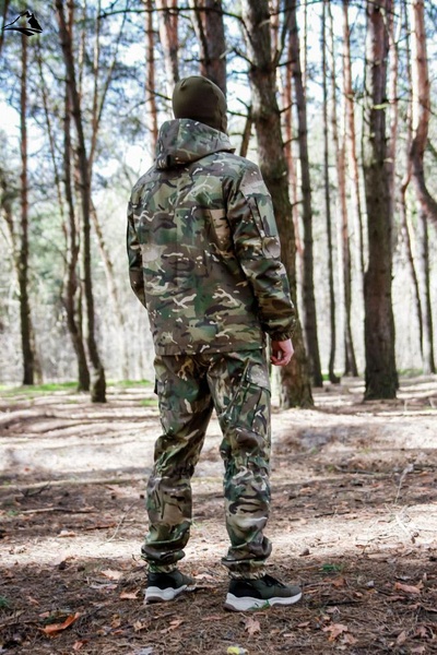 Тактическая куртка с капюшоном Саржа, S, Мультикам. FS1662046 фото