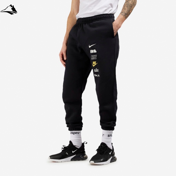 Брюки мужские Nike Club Plus Logo Pants Flc, черный, L DX0795-010 фото