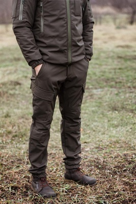 Зимние военные штаны Soft Shel (софтшел), 44, Хаки FS1373126 фото
