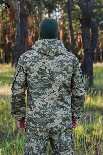 Тактическая куртка с капюшоном Рип-стоп, XS, Пиксель FS1380360 фото