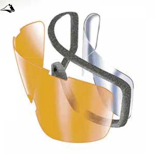 Очки защитные с уплотнителем Pyramex i-Force Slim (amber) Anti-Fog, желтые 2АИФО-30 фото
