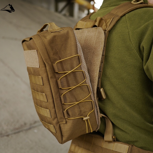 Штурмовой рюкзак быстросъемный кордура, койот, универсальный 6038 фото