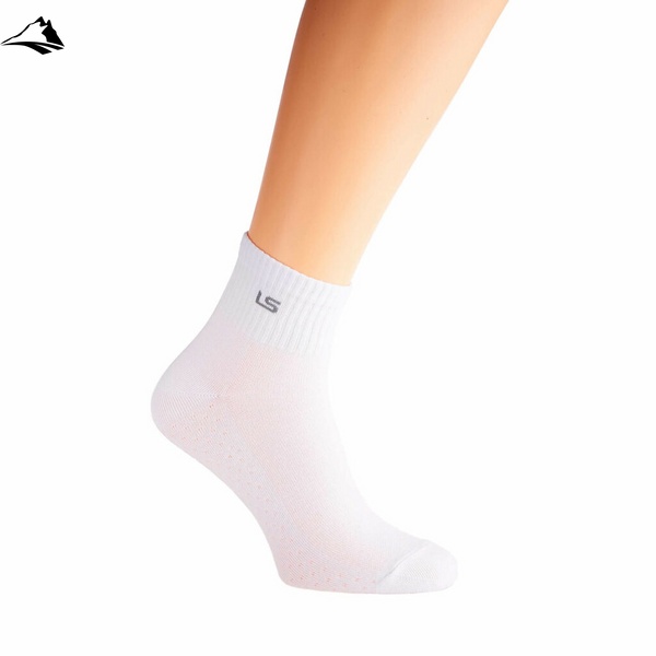 Шкарпетки гладкі середньої висоти, ТМ "Leostep", білий, 38-40 3000611529 фото
