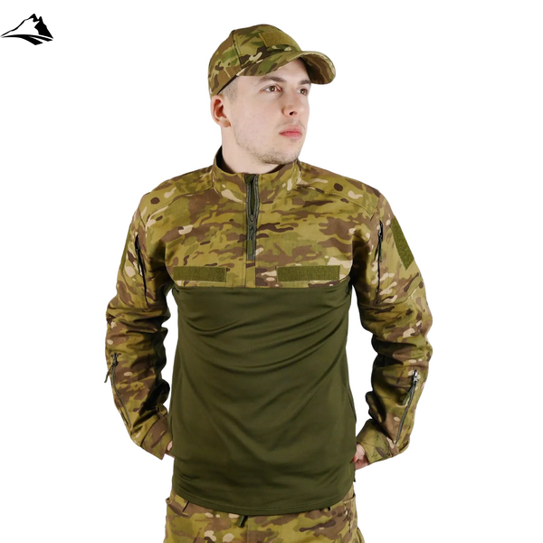 Комплект боевой (убакс+китель+штаны), мультицвет, S 1183 фото