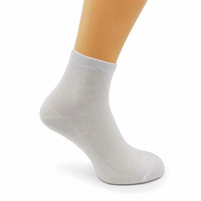 Шкарпетки гладкі середньої висоти, ТМ "Leostep", білий, 38-40 3002311529 фото