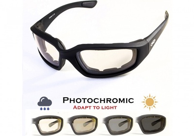 Очки фотохромные (защитные) Global Vision Photochromic (clear) фотохромные прозрачные *** 1КИК24-10 фото