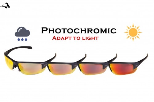 Очки фотохромные (защитные) Global Vision Hercules-7 Photochromic Anti-Fog (G-Tech™ red), фотохромные зеркальные красные 1ГЕР724-91 фото