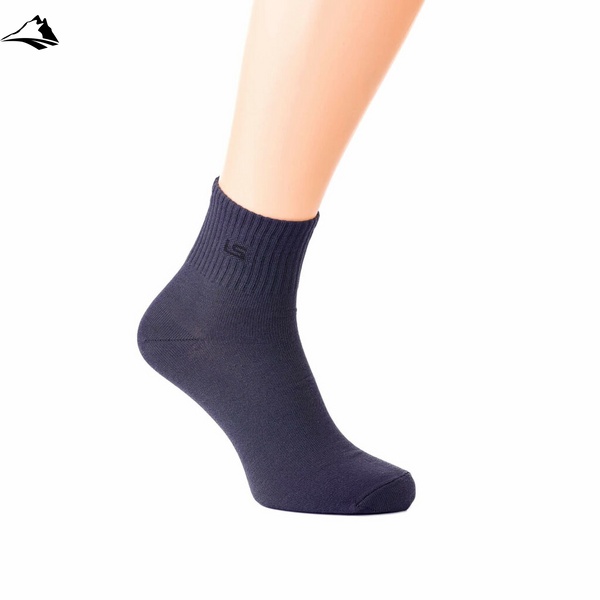 Шкарпетки гладкі середньої висоти, ТМ "Leostep", білий, 38-40 3000214029 фото