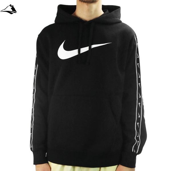 Бомбер мужской Nike Repeat Fleece Hoodie, черный, M DX2028-011 фото