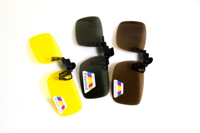 Поляризационная накладка на очки (желтая) в инд. уп BS-NAKL-YTPL фото