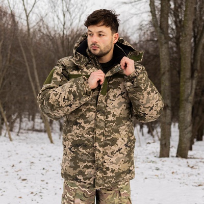 Куртка Grifon Ukrainian Military FLIS (ЧСПФ-З22) саржа, 48, Піксель UAF1967625 фото
