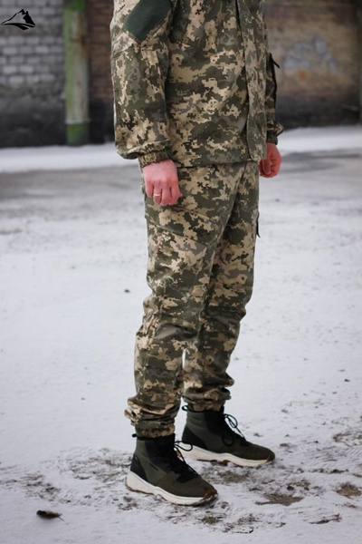 Тактические штаны Рип-стоп, 44, Пиксель FS1382773 фото