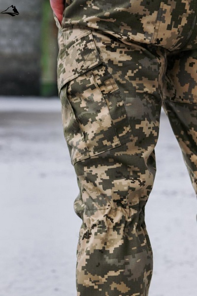 Тактические штаны Рип-стоп, 44, Пиксель FS1382773 фото