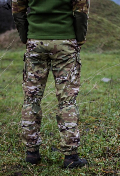 Зимние военные штаны Soft Shel (софтшел), 44, Мультикам FS1373125 фото