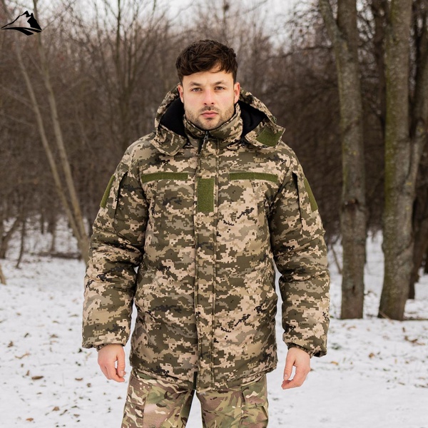Куртка Grifon Ukrainian Military FLIS (ЧСПФ-С22) саржа, 48, Пиксель UAF1967625 фото