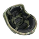 Комплект Тактический Баллистический Шлем Каска Fast с Наушниками M32 и Креплением Чебурашки, мультицвет, универсальный 16111 фото 5