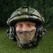 Комплект Тактический Баллистический Шлем Каска Fast с Наушниками M32 и Креплением Чебурашки, мультицвет, универсальный 16111 фото 6