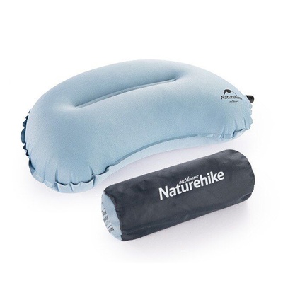 Самонадувна подушка Sponge Pillow New Naturehike NH20ZT006 blue VG6927595773864 фото