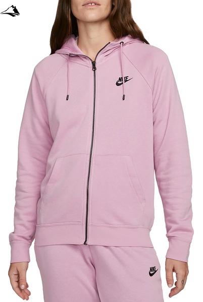 Кофта женские Nike Hooded Sweatshirt Sportswear Essential, розовый, S DX2317-522 фото