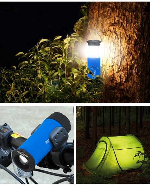 Кемпинговый фонарь Camp Lamp NH15A003-I Blue VG6927595716120 фото