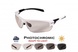 Фотохромные (защитные) очки Global Vision Hercules-7 White Photochromic (clear), фотохромные прозрачные в белой оправе 1ГЕР724-Б10 фото 1