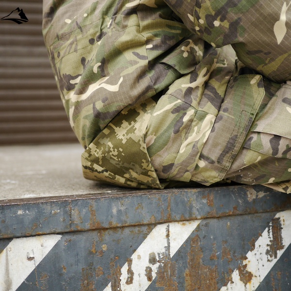 Тактический каремат-сидушка Kiborg М Кордура, пиксель, M 8204 фото