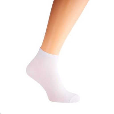 Шкарпетки гладкі жіночі класичні, ТМ "Leostep", білий, 35-37 4000815225 фото