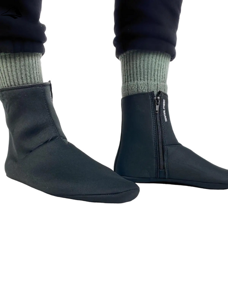 Неопренові шкарпетки на блискавці, чорний, M 1305 фото