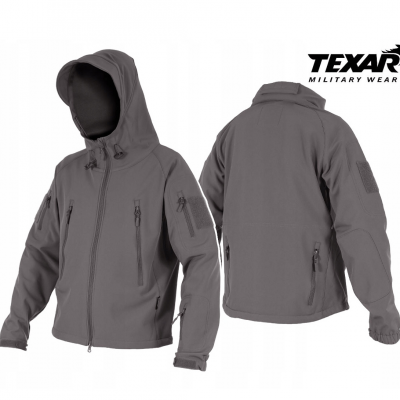 Куртка Texar Soft Shell Falcon, сірий, S SS12918-s фото