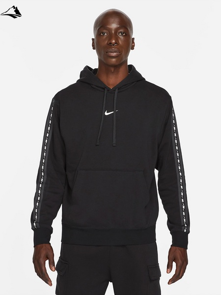 Кофта мужская Nike Fleece Pullover Hoodie, черный, M DM4676-014 фото