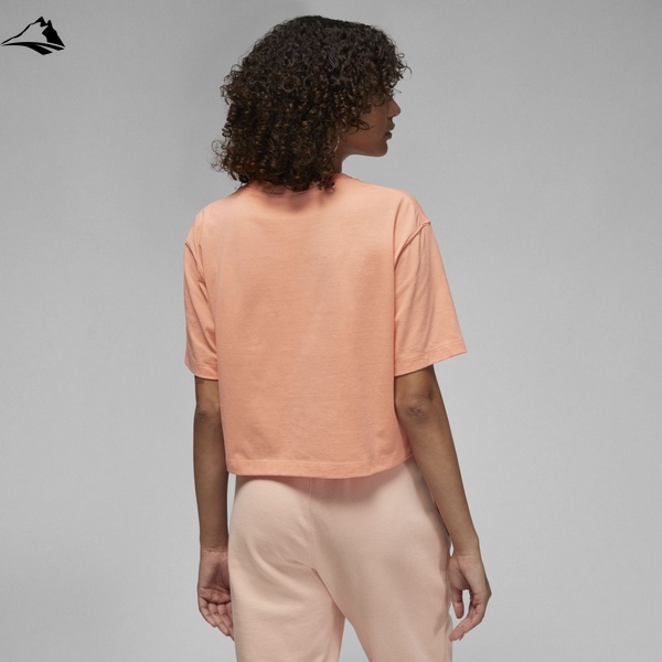 Женская футболка Jordan Essentials Women's Boxy, розовый DO5038-693 фото