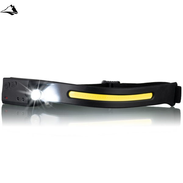 Ліхтар налобний National Geographic Iluminos Stripe 300 lm + 90 Lm USB Rechargeable (9082600) SVA930158 фото