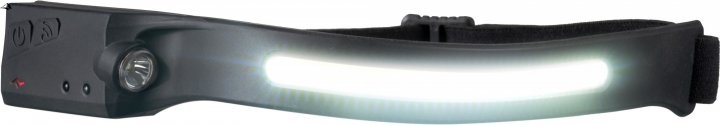 Фонарь налобный National Geographic Iluminos Stripe 300 lm + 90 Lm USB Rechargeable (9082600), черный, универсальный SVA930158 фото