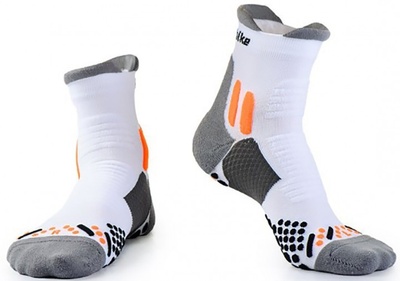 Шкарпетки для бігу чоловічі Naturehike Running 39-41 NH17A002-M gray/white VG6927595715550 фото